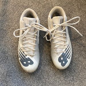 New Balance Rush Lacrosse White Cleats